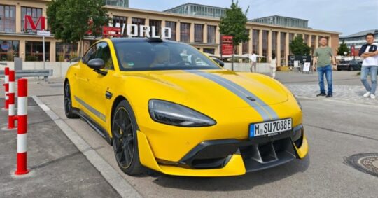 First Xiaomi SU7 Ultra registered on European roads for ongoing validation